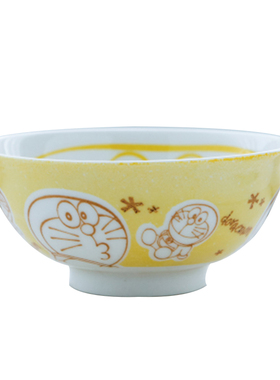 官方授权正版哆啦A梦大脸猫吃饭碗礼盒装蓝胖子可爱卡通陶瓷碗