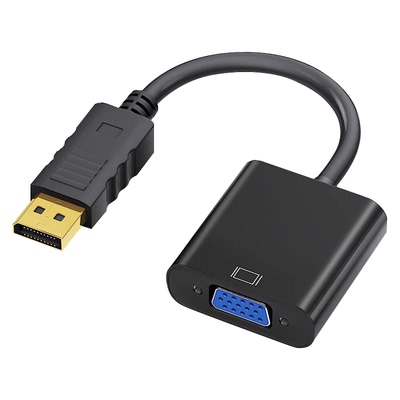 摩外DP转VGA转接头接口转换器
