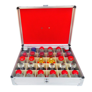 大号铝合金印章箱印章盒收纳盒公章印鉴盒收纳箱放章盒收纳包章包