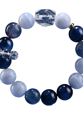 【喜水补水】五行聚能环水晶手串