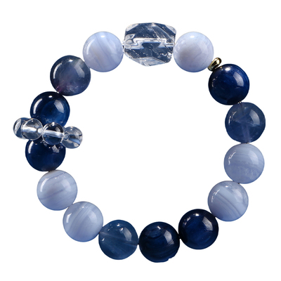 【喜水补水】五行聚能环水晶手串