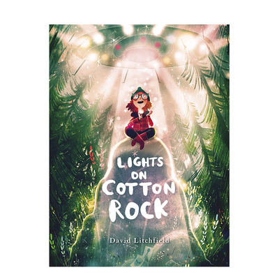 【预售】Lights on Cotton Rock 棉岩石上的光 儿童艺术绘本 3-6岁 英文原版【善优童书】