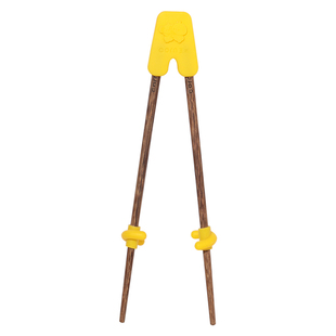 玉米儿童学习筷子训练筷宝宝2岁3岁专用实木辅助器可拆卸一岁半