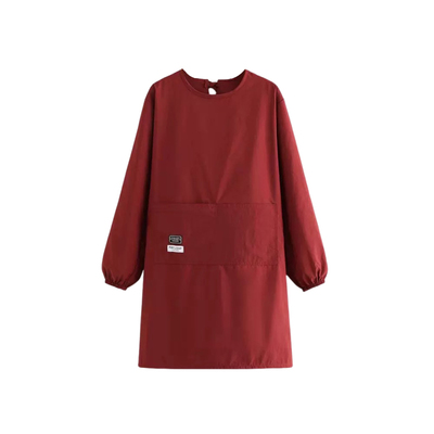 简约时尚工装防水男女同款罩衣