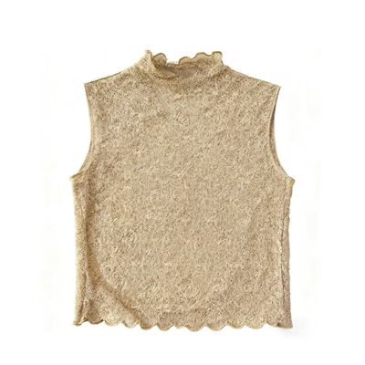 柔软蕾丝假领子女毛衣内搭