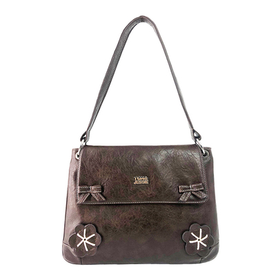 原创【樱花布朗】立体花朵时尚搭盖腋下包tom&jessie春夏单肩挎包