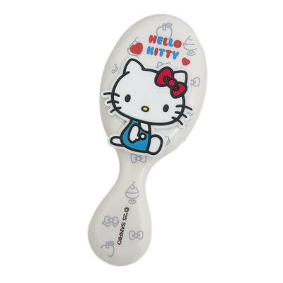卡通可爱正版kitty气垫梳气囊按摩梳子镜子一体便携小随身防静电