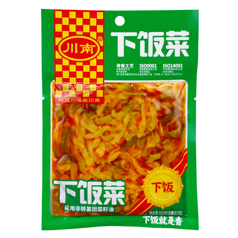 川南下饭菜袋装开味爽口特产