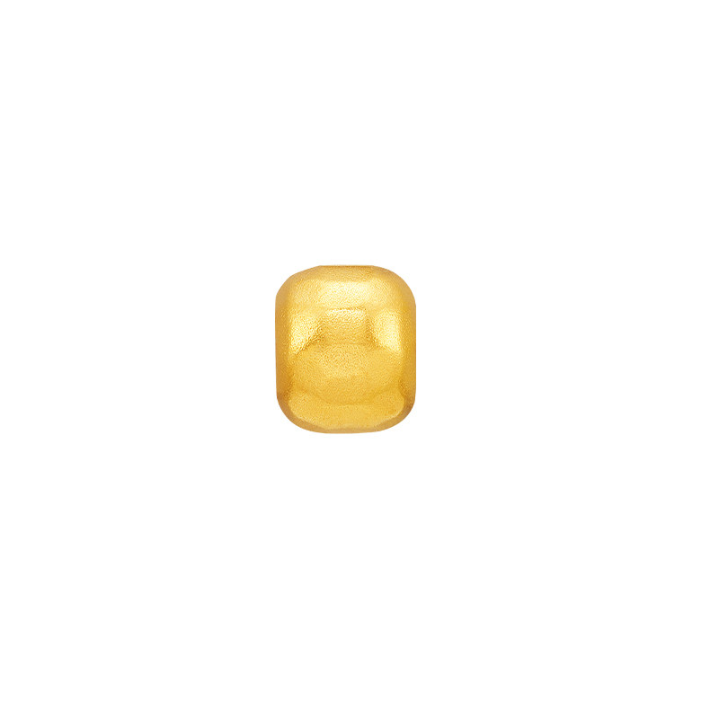 明牌珠宝古法黄金金珠手串