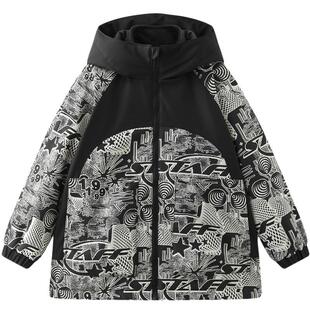 【三防】MQD儿童棉衣2025冬季新款男童连帽棉服加绒蓄暖一衣三穿