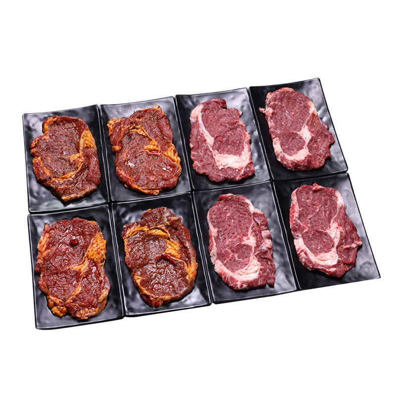 国产牛肉沈阳烤肉牛排整切4片