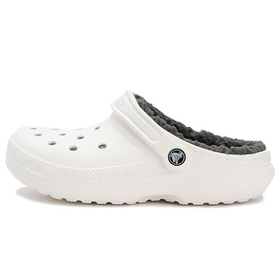 保暖毛毛棉拖鞋crocs卡骆驰童鞋