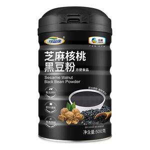 中粮黑芝麻糊核桃芝麻黑豆粉孕妇营养早餐五黑粉黑米饱腹食品