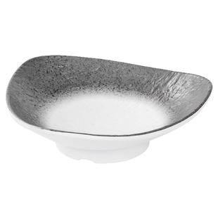 密胺高脚盘日式创意餐厅酒店特色菜盘凉菜盘子仿瓷点心茶点盘商用