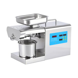 榨油机家用小型全自动多功能不锈钢智能家庭花生冷热商用炸油机器