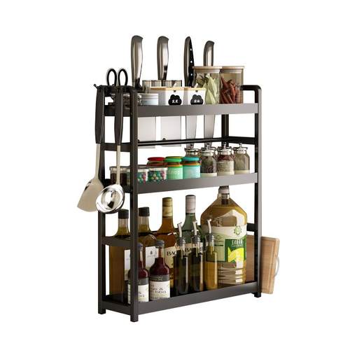 厨房调料置物架筷子刀架多功能台面调味厨具用品收纳架多层佐料架