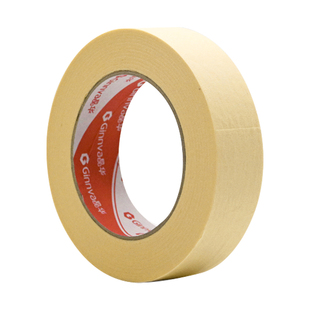 晶华胶带汽车喷漆遮蔽零件钢板烤漆胶布100度高温高粘美纹纸胶带