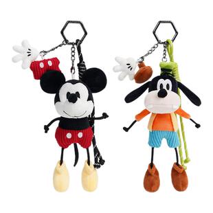 迪士尼正potdemiel蜂蜜罐米奇高飞挂件毛绒公仔娃玩偶书包百搭女