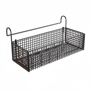 宿舍床边挂篮床头置物架免打孔大学生上下铺零食架寝室收纳篮神器