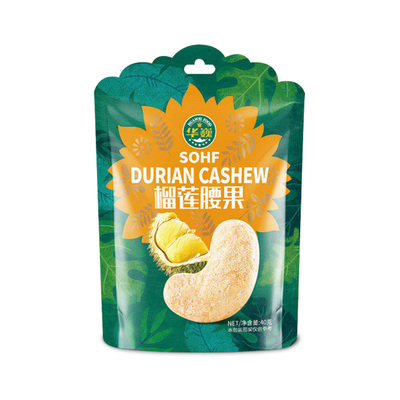 华巍榴莲味腰果独立包装