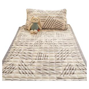 牛奶绒床垫90x190cm宿舍学生单人床褥垫加厚保暖垫被褥子软垫床毯