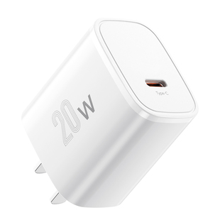 羽博迷你便携充电器适用于iPhone14pro 苹果17充电插头通用华为 小米手机20W充电头双口Type-C快充数据线和头