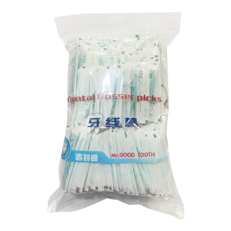 固特齿圆线牙线棒剔便携清洁牙垢