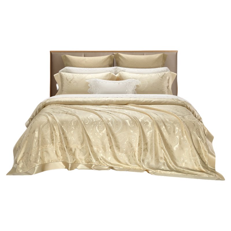 重磅真丝四件套100%桑蚕丝绸床品