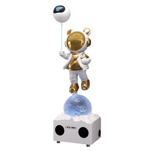 太空人宇航员大摆件客厅沙发边电视机柜旁落地高端乔迁礼品星空灯
