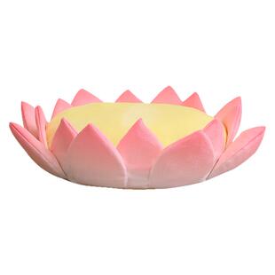 创意莲花宝座好运莲莲坐垫办公室懒人榻榻米屁垫宿舍椅垫蒲团垫子