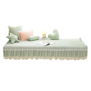 飘窗垫四季通用防滑加厚可定制卧室阳台窗台榻榻米垫秋冬毛绒新款