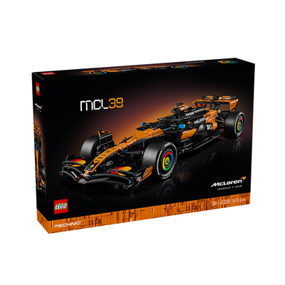 LEGO乐高42228迈凯伦MCL39 F1赛车益智拼搭积木玩具