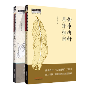 套装2本 黄帝内针践行录第二版+黄帝内针用针指南 黄帝内针针法应用临床践行录 中医针灸基础入门自学指南参考书 中国中医药出版社