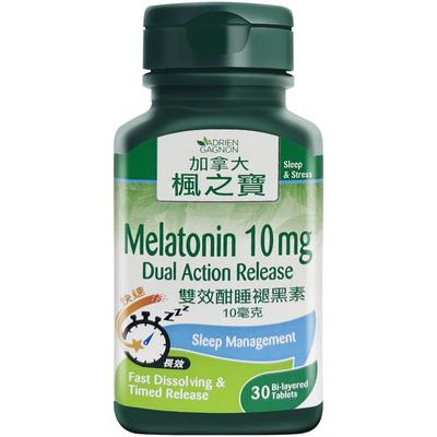 枫之宝闪睡褪黑素进口睡眠片10mg
