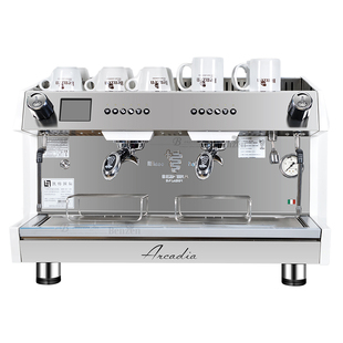 DAL BEZZERA贝泽拉ARCADIA半自动咖啡机双头高杯电控意式商用进口