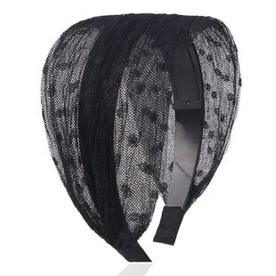 遮白发神器宽边发箍头饰无痕发带2025新款日常外戴防滑带齿头箍女