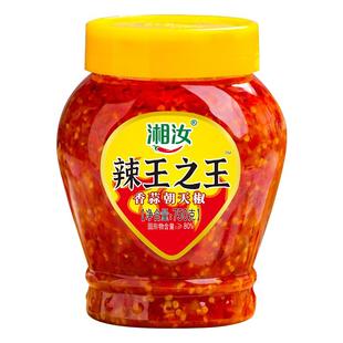 湘汝辣王蒜蓉剁辣椒酱灯笼椒超辣酱黄贡椒饭店餐饮炒菜商用整箱装