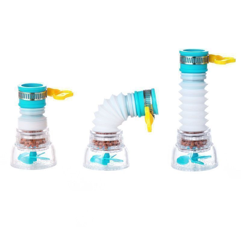 防溅水龙头洒水喷头厨房通用过滤器延伸器可旋转自来水节能水龙头