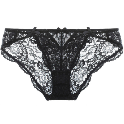 3条98元性感蕾丝提臀窄边蝴蝶结