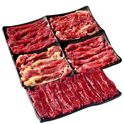 正宗潮汕牛肉雪花火锅食材
