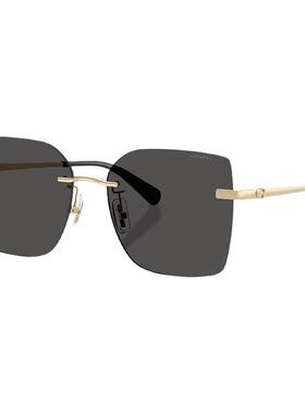 蔻驰个性优雅无框防晒太阳镜男女