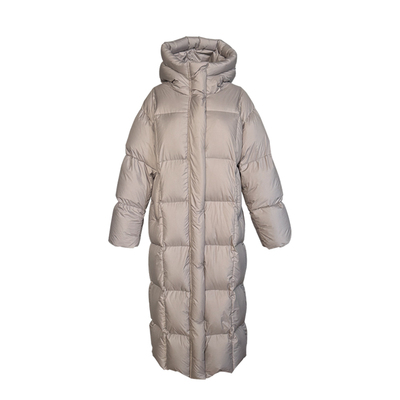 三防面料新国标90白鸭绒羽绒服女