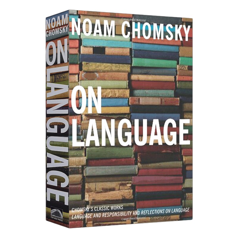英文原版 On Language One Volume 论语言 乔姆斯基经典作品语言 责任与思考 一卷 英文版 进口英语原版书籍