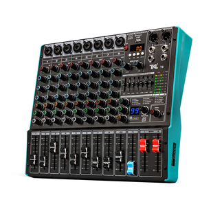 TKL T8 8路高端调音台专业小型音响混音器高级模拟音控台舞台演出