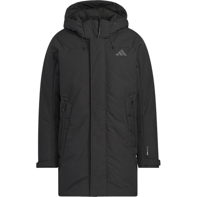 Adidas/阿迪达斯正品2025秋季款男士休闲连帽保暖羽绒服KC2512