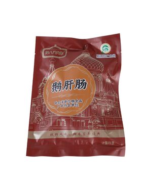 哈潇壹哈八方批发休闲零食鹅肝肠哈尔滨红肠袋装250g两根鹅肝肠