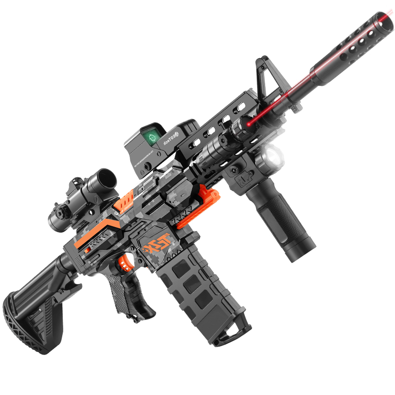 电动连发软弹枪M416玩具枪仿真狙击生日礼物突击步枪儿童男孩ak47