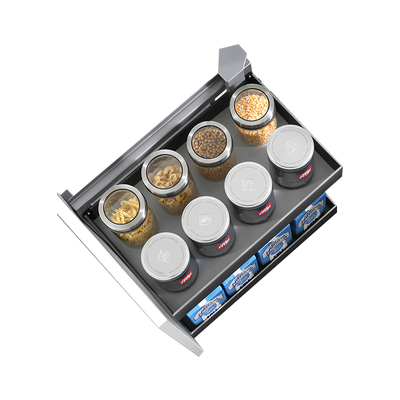 厨房橱柜转角拉篮悍高铝合金