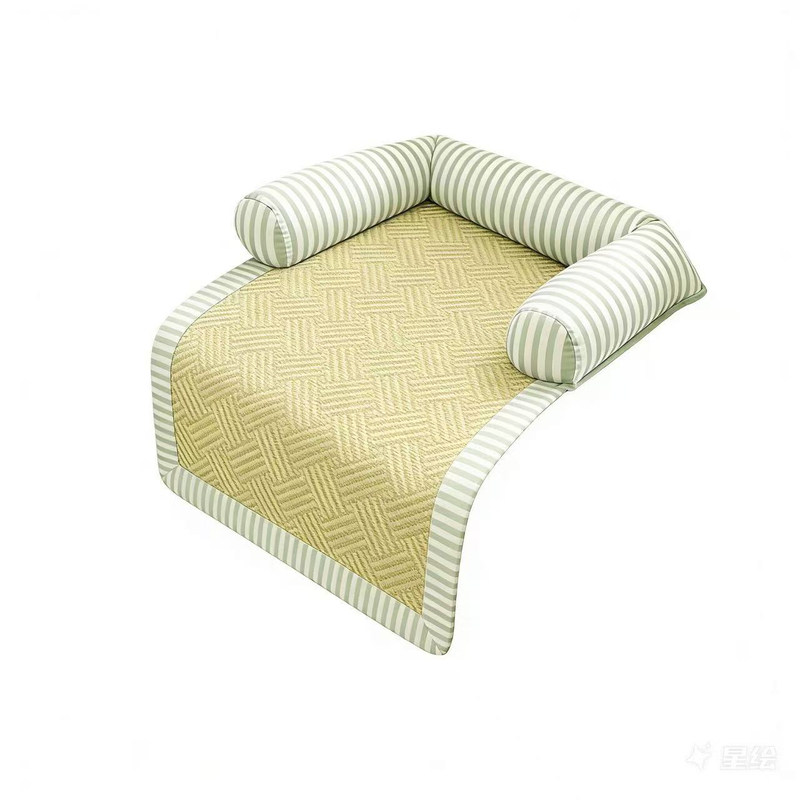 夏季猫窝凉席窝藤编垫子狗窝