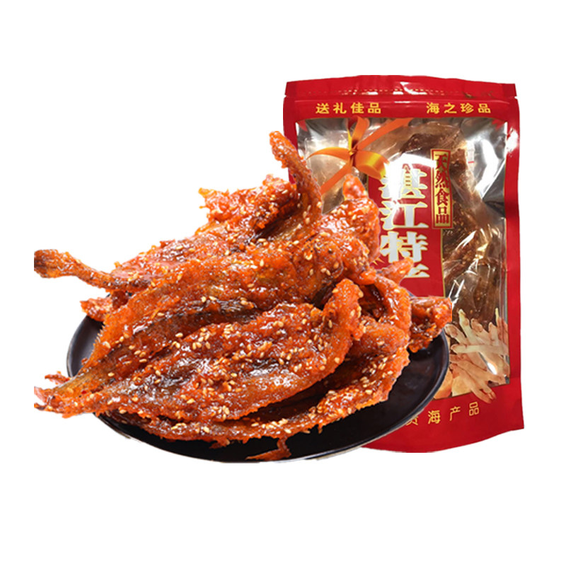 北海风味甜辣龙头鱼海味零食即食